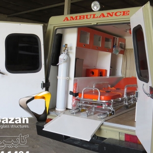 کابین و تجهیزات آمبولانس حمل بیمار و متوفی