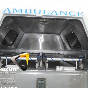 کابین و تجهیزات آمبولانس حمل بیمار و متوفی